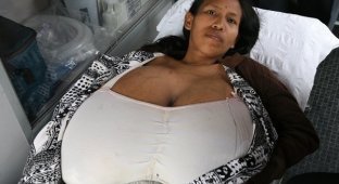 Женщина с N-размером груди