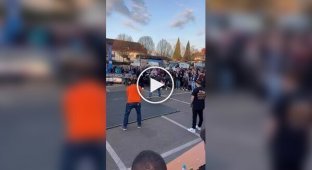 Server throwing championship in Germany