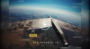 Kamikaze Drone Destroys Enemy Zala Z-16 Drone in Sky