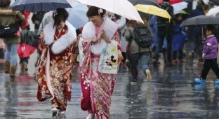 День Совершеннолетия в Японии (22 фото)