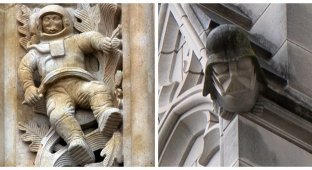 5 тайных и очень забавных посланий готических соборов (6 фото)