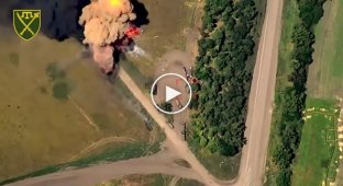 В Запорожской области уничтожены грузовики россиян с боеприпасами