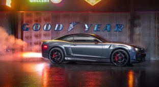 A Chevrolet Camaro with a Boeing Helicopter Engine Put Up for Sale (11 photos + 1 video)