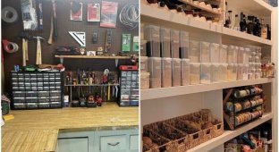 20+ examples of organizing space, after which you immediately want to put things in order (35 photos)