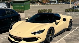 В Україні засвітився новий гібридний суперкар Ferrari 296 GTB (2 фото)