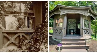 The Most Beautiful Workshop in the World: How a Cigar Lover Acquired the Gazebo of His Dreams and Created Timeless Books There (14 photos + 1 video)