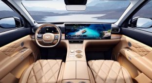 Chery showed a crossover with a 30-inch screen (8 photos)