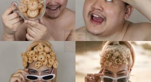 New transformations from Anuchi Saenchart - legends of funny and budget cosplay (18 photos)