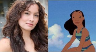 Disney decided to take a white-skinned actress for the role of a dark-skinned heroine (4 photos)