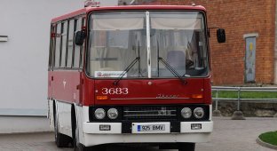 Ikarus rail buses (22 photos)