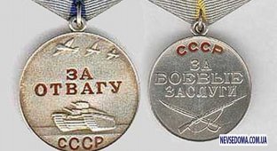 Medal for courage (3 photos)