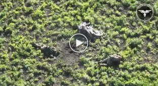 Украинские FPV-дроны уничтожают российских мотоциклистов на Авдеевском направлении