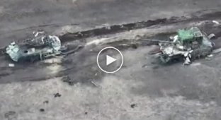 Результат атак російських військових біля села Золотарівка у Луганській області
