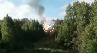Утром в Карелии произошел взрыв в результате прорыва магистрального газопровода Волхов-Петрозаводск