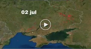 Подборка видео ракетных атак, обстрелов в Украине. Выпуск 9