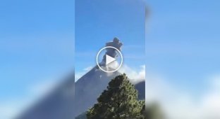 Одна из причин извержения вулкана