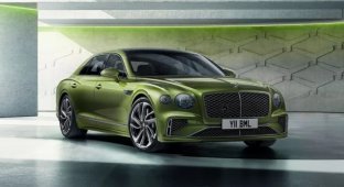 Bentley presented the most powerful Flying Spur sedan in its history (14 photos)