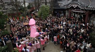 Праздник пениса в Японии (18 фото)