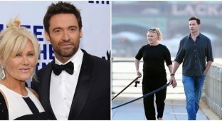 Hugh Jackman divorces his wife after 27 years of marriage (3 photos)