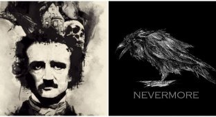 Facts about the life of Edgar Allan Poe (9 photos)