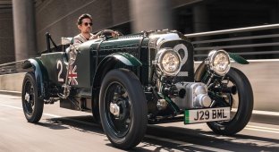 Довоєнний Bentley Blower 1929 отримав повністю електричну версію (13 фото)