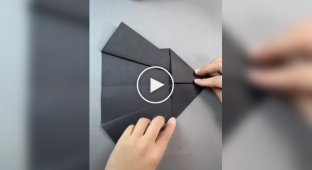 How to make a bat out of paper