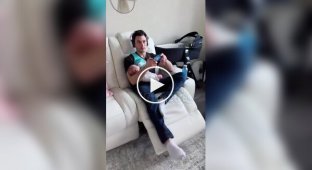 Fathers who have time to play games and keep track after the children