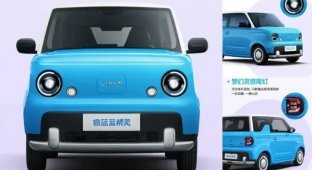 An electric car for 5 thousand dollars from Geely (3 photos)