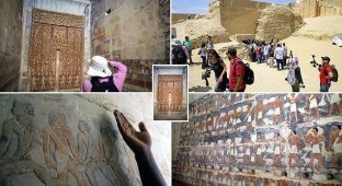 Египетская гробница VI династии впервые открыта для посещения (13 фото)