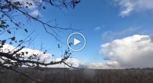 Ukrainian military repels a Russian attack near Avdiivka, first-person view