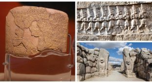 Inscriptions in an unknown Indo-European language were found in the ancient capital of the Hittites, Hattusa (5 photos)