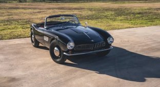 Раритетный родстер BMW 507 1959 года выпуска выставят на торги (25 фото)