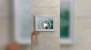 An ingenious solution for an electrical panel in an apartment