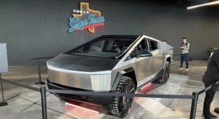 Tesla Cybertruck shown in all details (8 photos + 1 video)