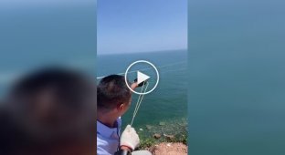 Незвичайна вудка-рогатка