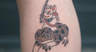 A selection of touching tattoos in Asian style from a master from Toronto (15 photos)