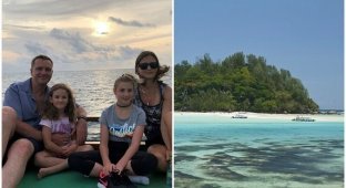 Семья продала всё и переехала на крошечный остров ради кораллов (5 фото)