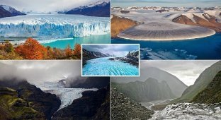 Самые красивые и величественные ледники мира (17 фото)