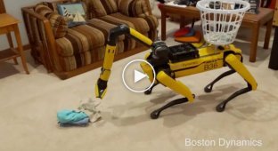 Boston Dynamics показала, как работает новая рука у робособак Spot
