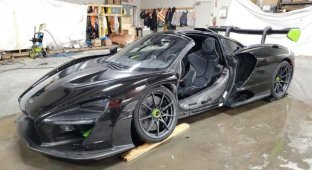 Buy this McLaren Senna on Copart if a six-figure repair fee doesn't scare you (8 photos + 1 video)