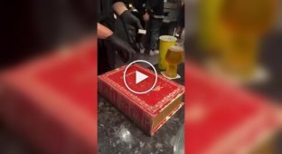 Эффектная подача блюда