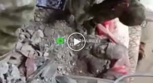 Кадыровцы откапывают своих бородачей из под завалов