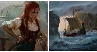 Как дочь правителя викингов переквалифицировалась в пиратскую королеву (5 фото)