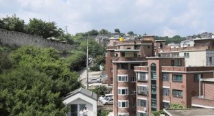 Жизнь в башне: невероятно узкий дом в Южной Корее (12 фото)