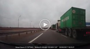 Неудавшаяся автоподстава на трассе в Тверской области