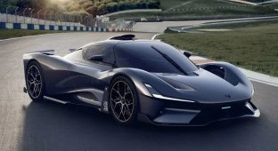 A supercar Robo X with AI was released in China (6 photos)