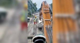 Веселые будни экскаваторщика