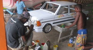 Покойники в Гане уходят на тот свет в эксклюзивных гробах (29 фото)