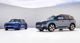 Strange content of the new Mini Cooper and Countryman (10 photos)