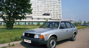 Москвич 2141: как голливудский дизайнер, когда-то рисовал советский автомобиль (11 фото)